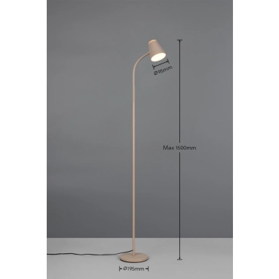 Pongo lampa podłogowa LED 4,5W 500lm 3000K beżowa R45831143
