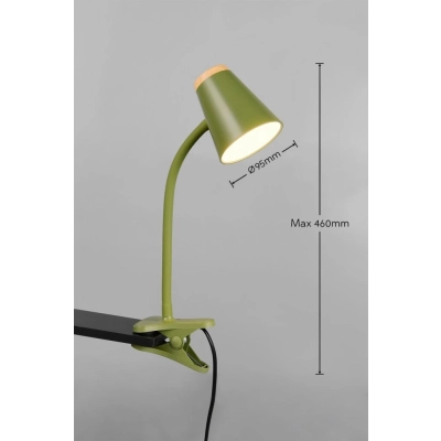 Pongo lampka stołowa LED 4,5W 500lm 3000K zielona R25831115