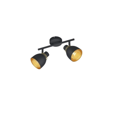 Punch lampa sufitowa 2xE14 czarna R80812032 TRIO lighting