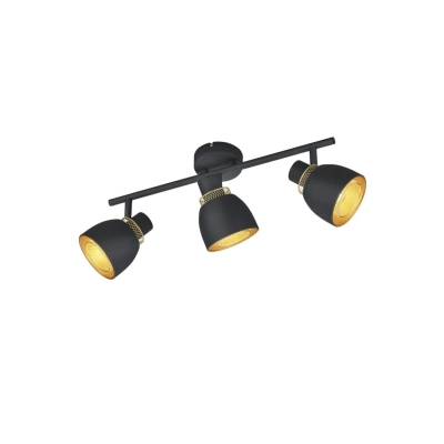 Punch lampa sufitowa 3xE14 czarna R80813032 TRIO lighting