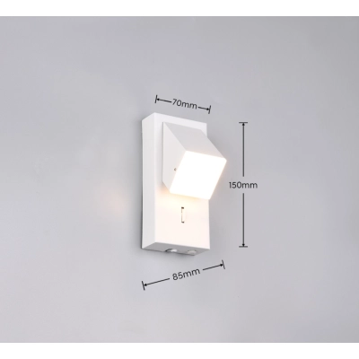 Raglan kinkiet LED 3W 400lm 3000K biały 248570131