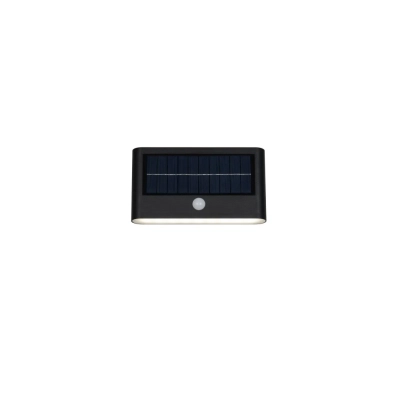 Ramos kinkiet solarny LED 8W 850lm 4000K czarny R24746232