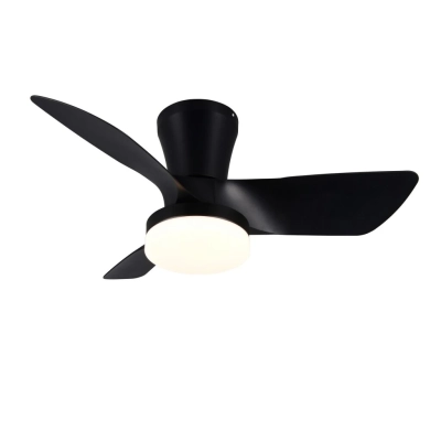 Randers lampa sufitowa wentylator LED 20W 2500lm 2700K-6000K czarna R64412132 TRIO lighting