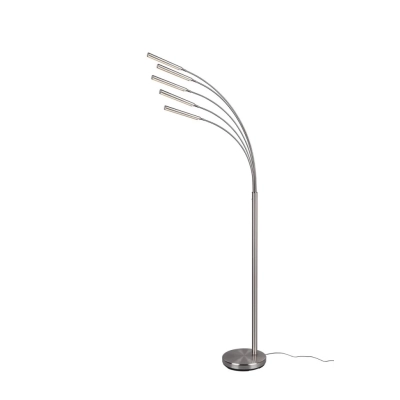 Reed lampa podłogowa LED 5x3,5W 5x350lm 3000K srebrna R41031507 TRIO lighting