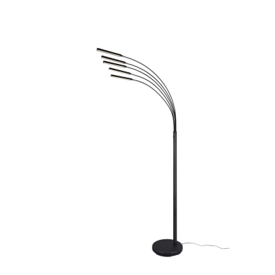 Reed lampa podłogowa LED 5x3,5W 5x350lm 3000K czarna R41031532 TRIO lighting