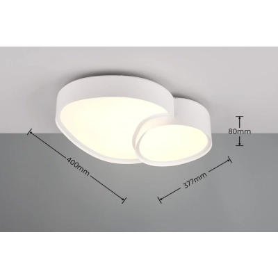 Rise lampa sufitowa LED 21W 2400lm 2700K-6500K biała 647510231