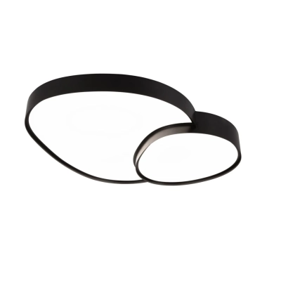 Rise lampa sufitowa LED 51W 5100lm 2700K-6500K czarna 647519232