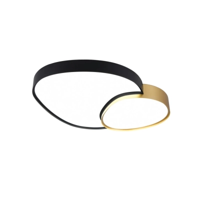 Rise lampa sufitowa LED 51W 5100lm 2700K-6500K czarna, złota 647519280