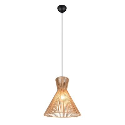 Rosalie lampa wisząca 1xE27 czarna, brązowa R36191036 TRIO lighting