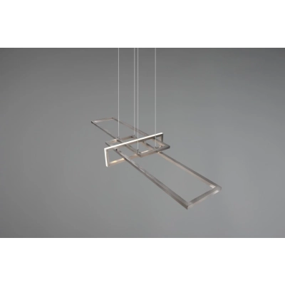 Salinas lampa wisząca LED 34W 4200lm 3000K srebrna 320310307