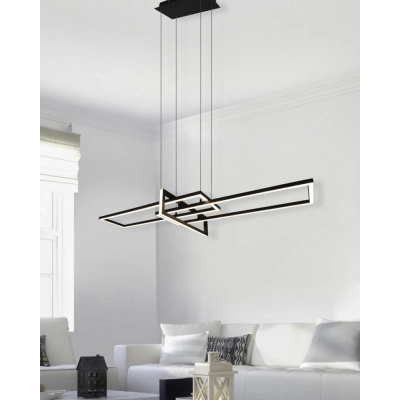 Salinas lampa wisząca LED 34W 4200lm 3000K czarna 320310332