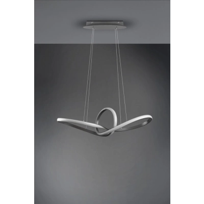 Sansa lampa wisząca LED 28W 3200lm 3000K srebrna R32751107