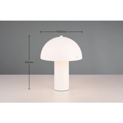 Seta lampka stołowa 1xE14 biała R51361031