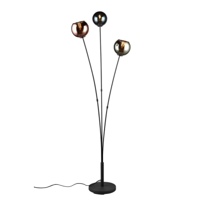 Sheldon lampa podłogowa 3xE14 czarna R41303017