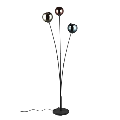 Sheldon lampa podłogowa 3xE14 czarna R41303017