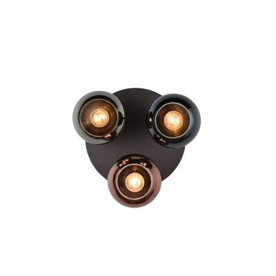 Sheldon lampa sufitowa 3xE14 czarna R61303017