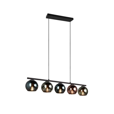 Sheldon lampa wisząca 5xE14 czarna R31305017 TRIO lighting