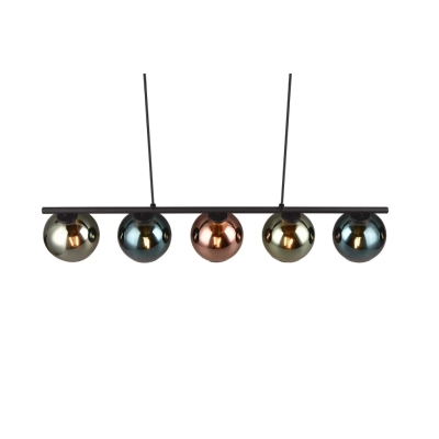 Sheldon lampa wisząca 5xE14 czarna R31305017