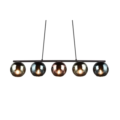 Sheldon lampa wisząca 5xE14 czarna R31305017