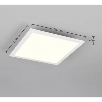 Sirius lampa sufitowa LED 19W 2050lm 3000K biała R64601131