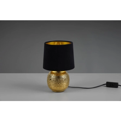 Sophia lampka stołowa 1xE14 złota R50821002
