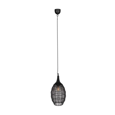 Soraya lampa wisząca 1xE27 czarna 365420132 TRIO lighting