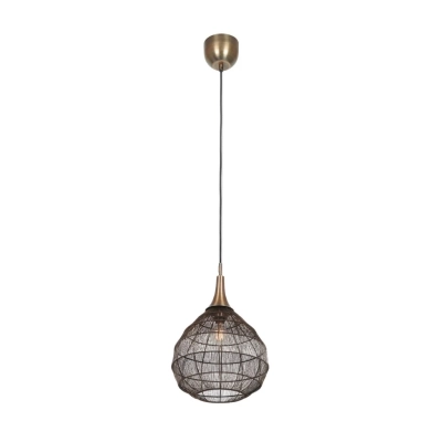 Soraya lampa wisząca 1xE27 złota, czarna 365440104 TRIO lighting