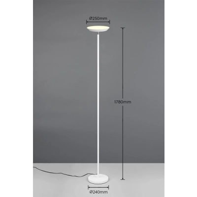 Specter lampa podłogowa LED 17W 1900lm 2700K-6500K biała R47841131