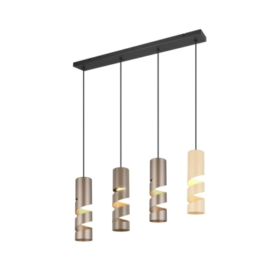 Stream lampa wisząca 4xGU10 czarna 364000417 TRIO lighting