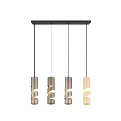 Stream lampa wisząca 4xGU10 czarna 364000417