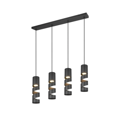 Stream lampa wisząca 4xGU10 czarna 364000432 TRIO lighting