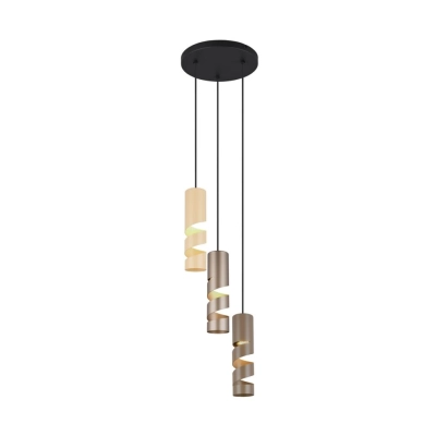 Stream lampa wisząca 3xGU10 czarna 364030317 TRIO lighting