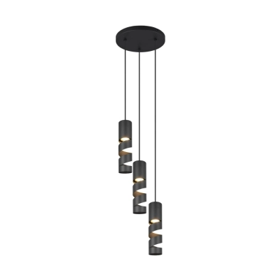 Stream lampa wisząca 3xGU10 czarna 364030332 TRIO lighting