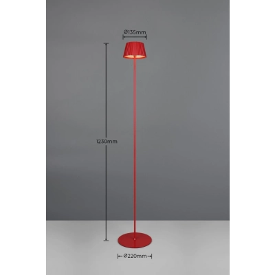 Suarez lampa ogrodowa LED 2W 200lm 3000K czerwona R47706110