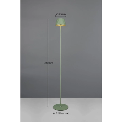 Suarez lampa ogrodowa LED 2W 200lm 3000K zielona R47706149