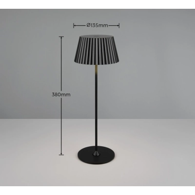 Suarez lampa podłogowa LED 2W 200lm 3000K czarna R57706132