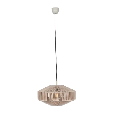 Svea lampa wisząca 1xE27 beżowa 364700144