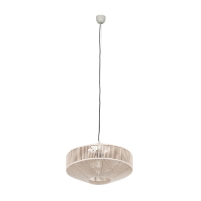 Svea lampa wisząca 1xE27 beżowa 364700144