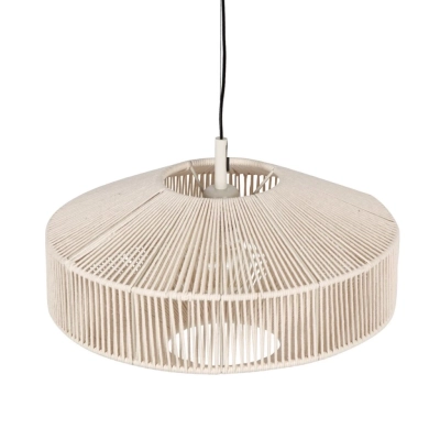 Svea lampa wisząca 1xE27 beżowa 364700144