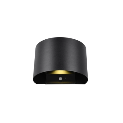 Talent kinkiet 2 LED 2x6W 2x50lm 3000K czarny R27769132 wbudowany czujnik ruchu