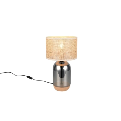 Tara lampka stołowa 1xE27 srebrna 564990157 TRIO lighting