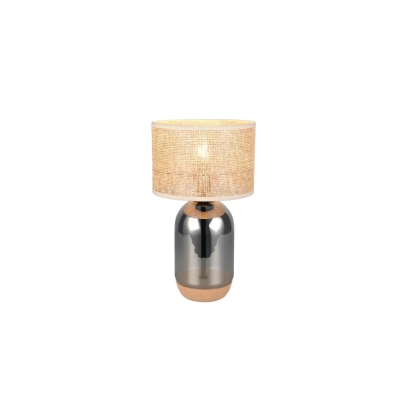 Tara lampka stołowa 1xE27 srebrna 564990157