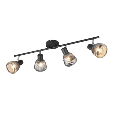 Tarifa lampa sufitowa 4xE14 czarna 862800432 TRIO lighting