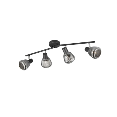 Tarifa lampa sufitowa 4xE14 czarna 862800432