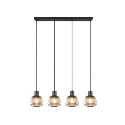 Tarifa lampa wisząca 4xE27 czarna 362800432