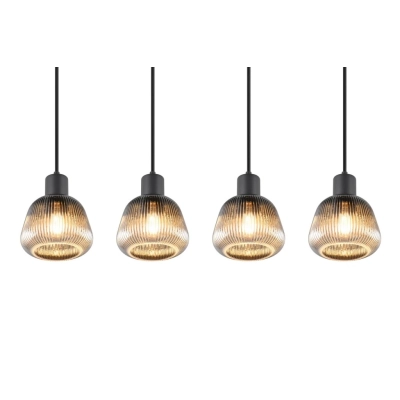Tarifa lampa wisząca 4xE27 czarna 362800432