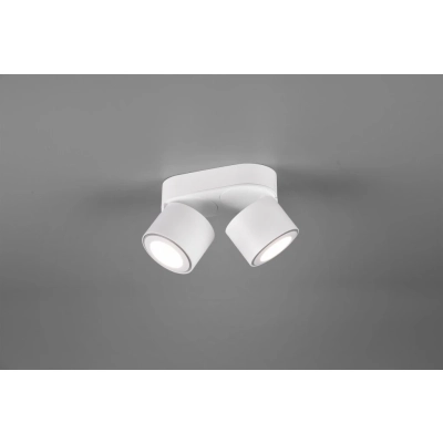 Taurus lampa sufitowa LED 2x3,5W 2x340lm, 2x1,5W 110lm 3000K biała 652910231