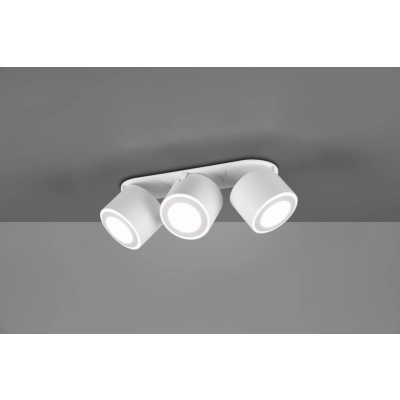 Taurus lampa sufitowa LED 3x3,5W 2x340lm, 3x1,5W 110lm 3000K biała 652910331