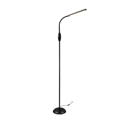 Toro lampa podłogowa LED 5W 700lm 3000K, 4000K, 5000K czarna R47641102 TRIO lighting