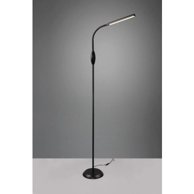 Toro lampa podłogowa LED 5W 700lm 3000K, 4000K, 5000K czarna R47641102